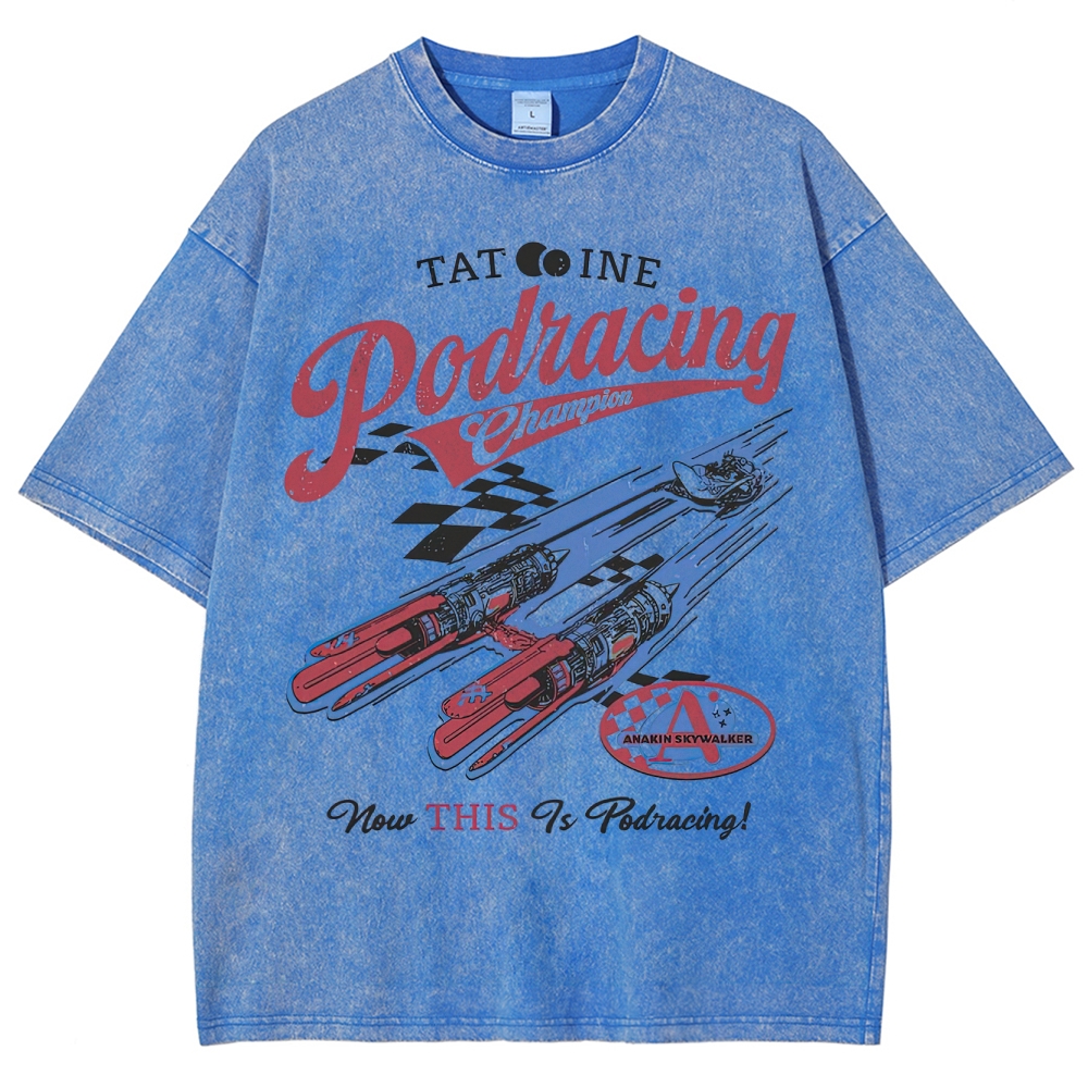 Tatooine Podracing Champion Washed T-Shirt