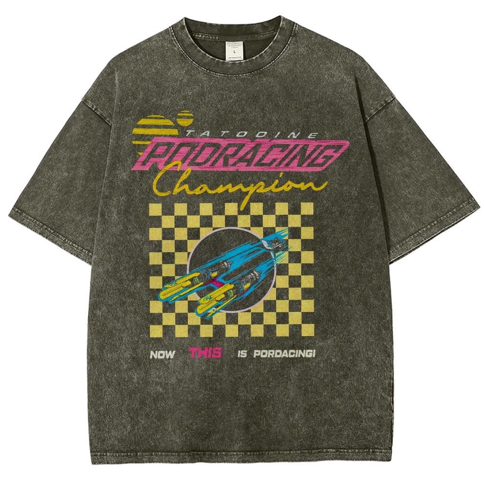 Tatooine Podracing Champion Retro Washed T-Shirt