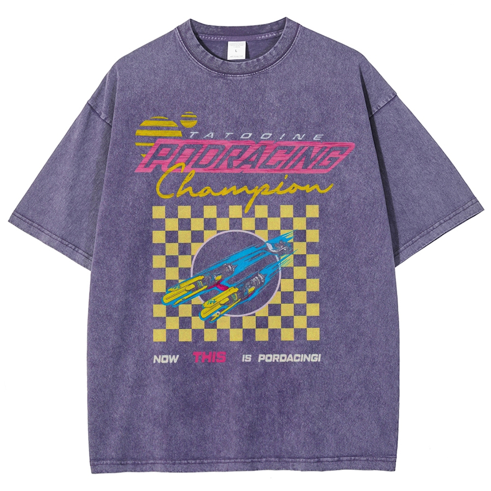 Tatooine Podracing Champion Retro Washed T-Shirt