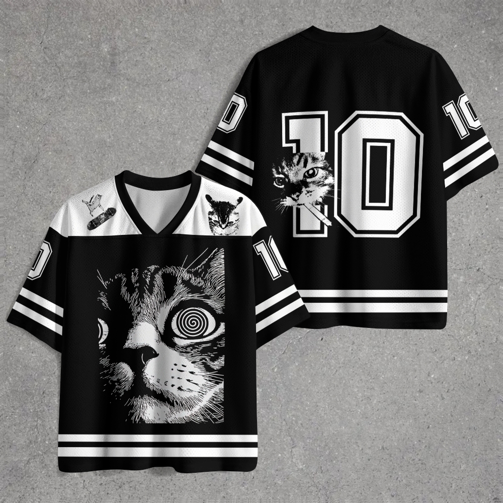 Hypnotic Cat Eyes Jersey Shirts 