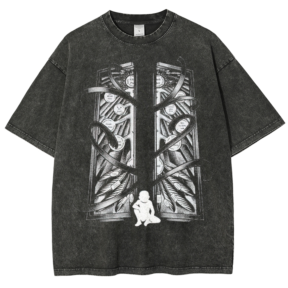  Anime Vintage Washed T-Shirt 