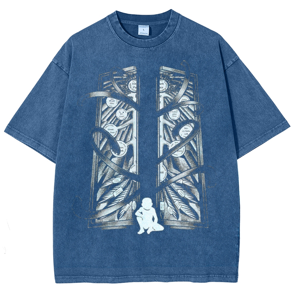  Anime Vintage Washed T-Shirt 