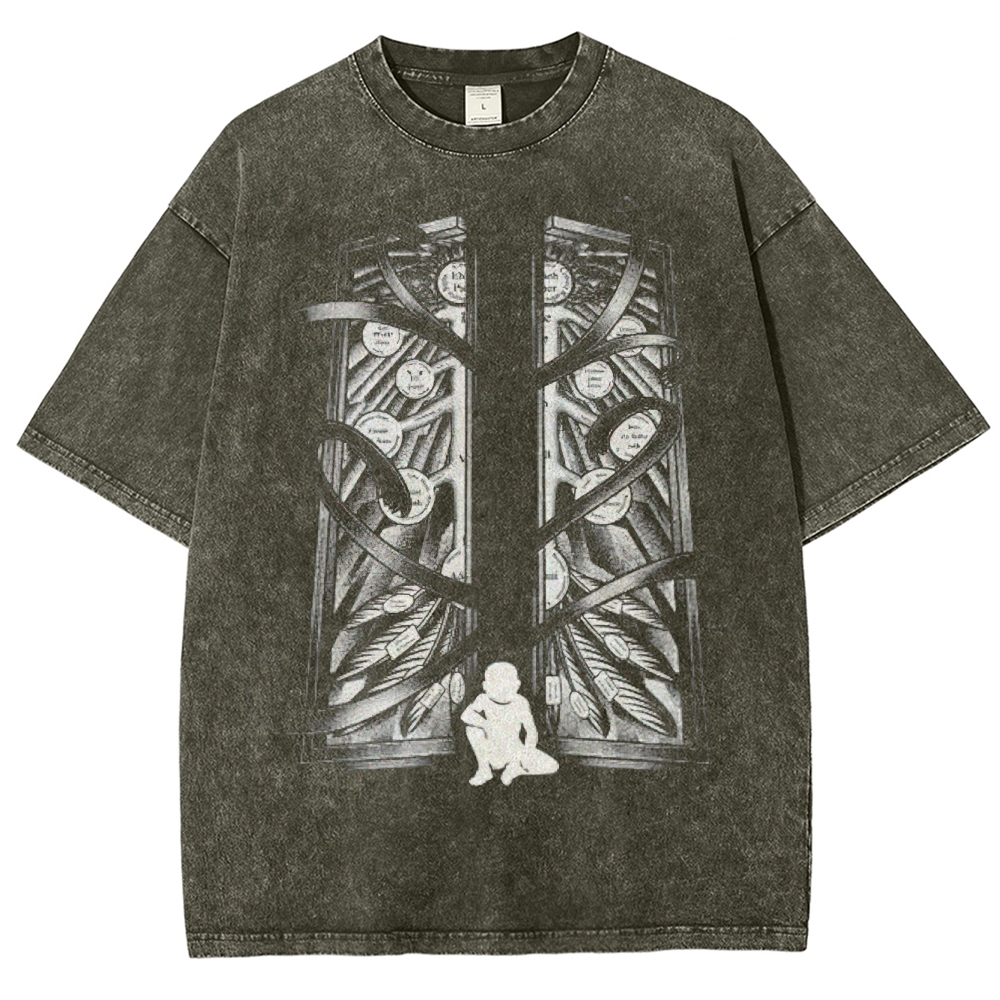  Anime Vintage Washed T-Shirt 