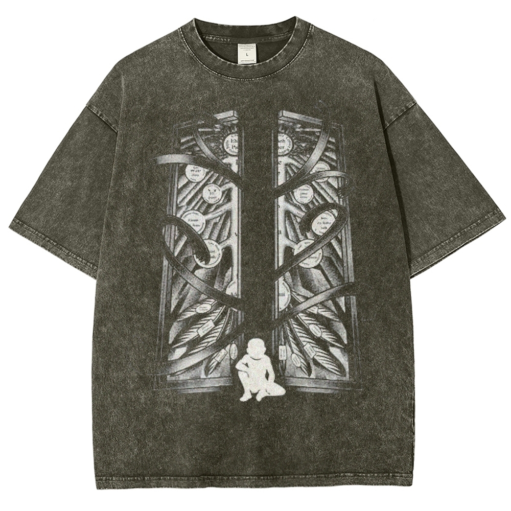  Anime Vintage Washed T-Shirt 