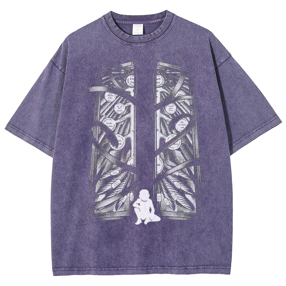  Anime Vintage Washed T-Shirt 