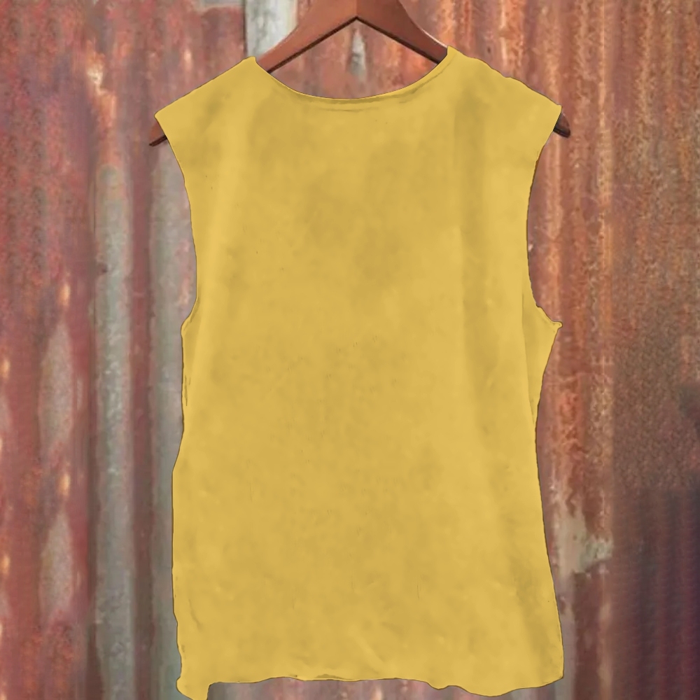 Surreal Fox & Apple Printed Tank Top 