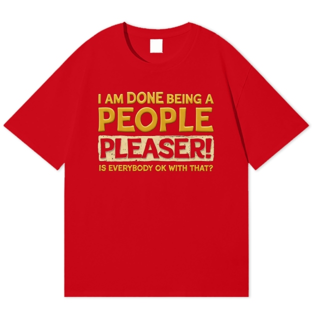 Barefoot Survivor Retro Block Cotton T-shirt