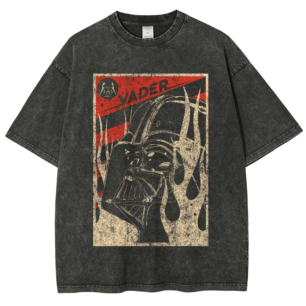 Darth Vader Retro Propaganda Washed T-Shirt