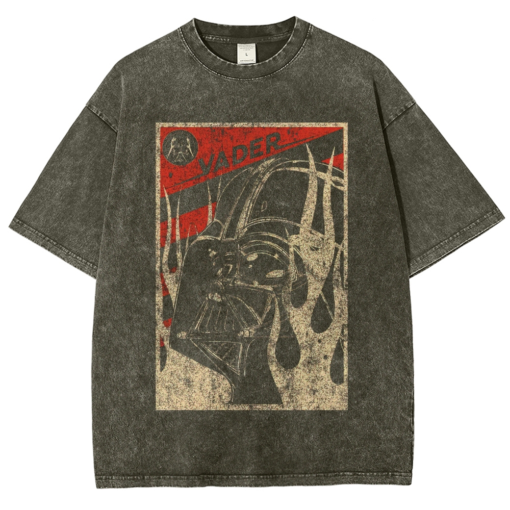 Darth Vader Retro Propaganda Washed T-Shirt