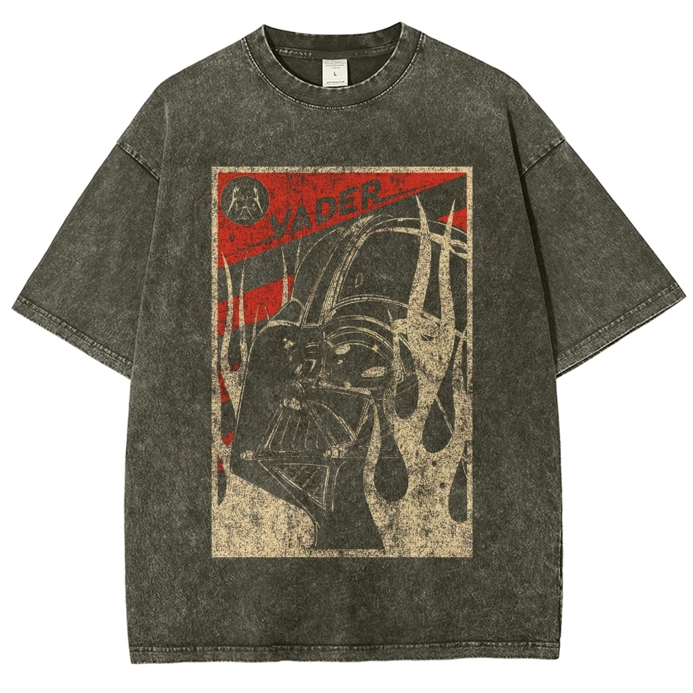 Darth Vader Retro Propaganda Washed T-Shirt