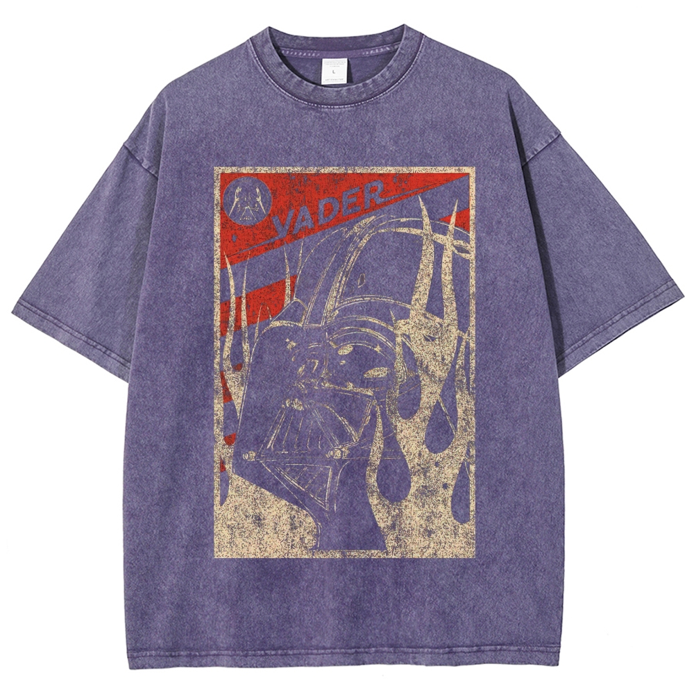 Darth Vader Retro Propaganda Washed T-Shirt