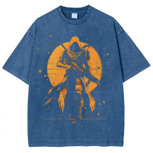 Desert Nomad Warrior Washed T-Shirt