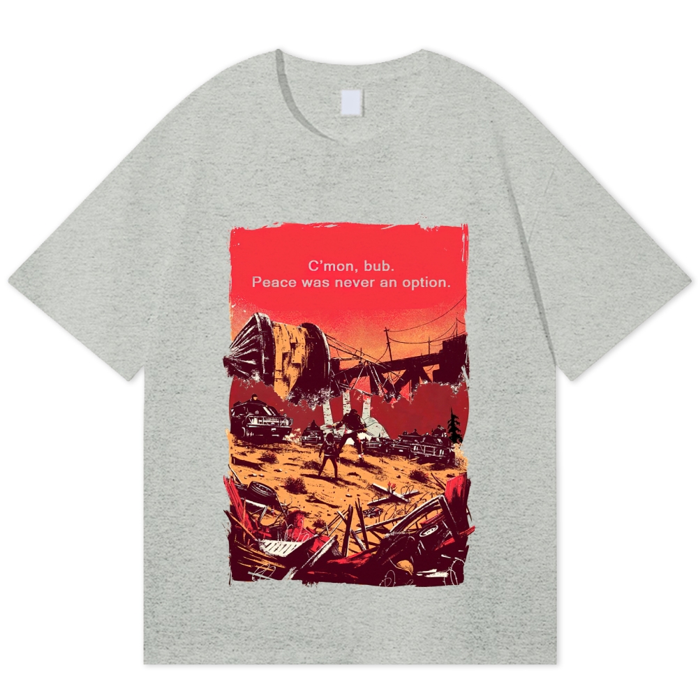 Post-Apocalyptic Survivor Quote Cotton T-shirt