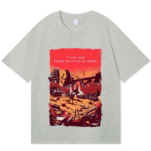 Post-Apocalyptic Survivor Quote Cotton T-shirt