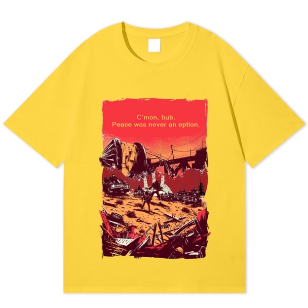 Post-Apocalyptic Survivor Quote Cotton T-shirt