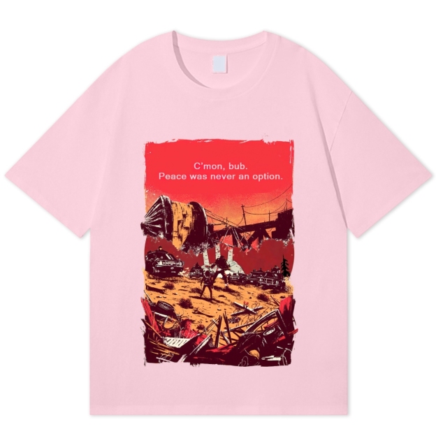 Post-Apocalyptic Survivor Quote Cotton T-shirt