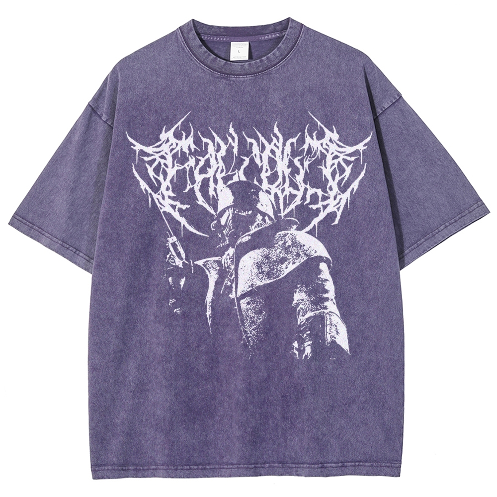 Wasteland Soldier & Dark Creed Washed T-Shirt 
