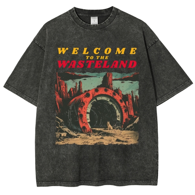 Welcome to the Wasteland Washed T-Shirt