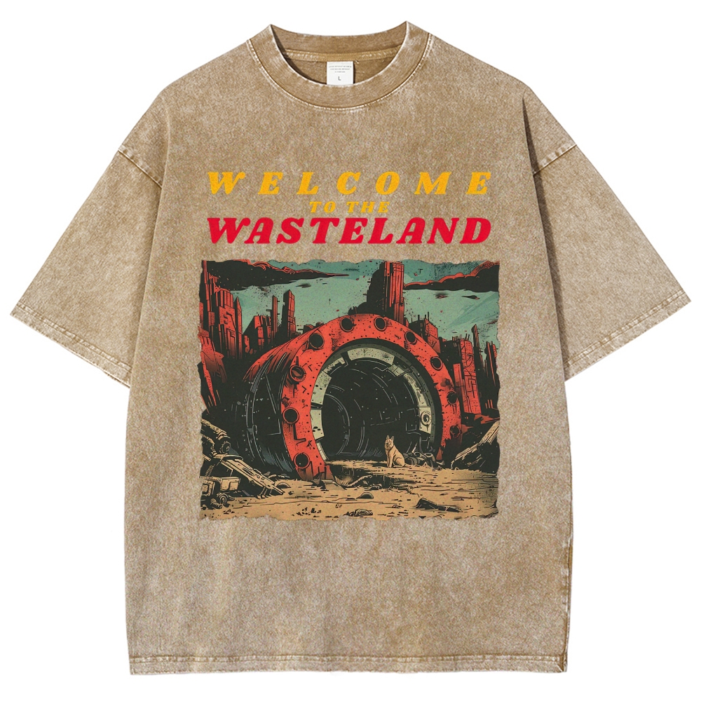 Welcome to the Wasteland Washed T-Shirt