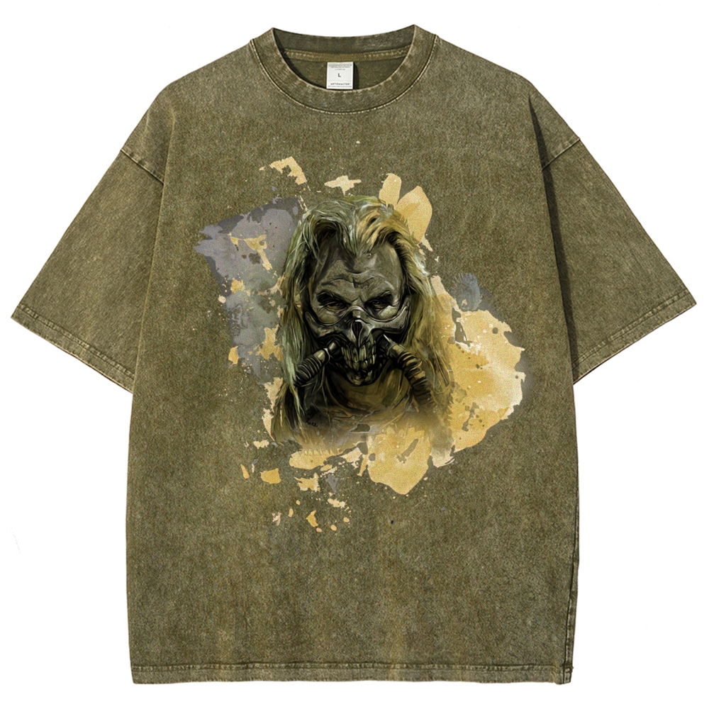 Immortan Joe Watercolor Washed T-Shirt