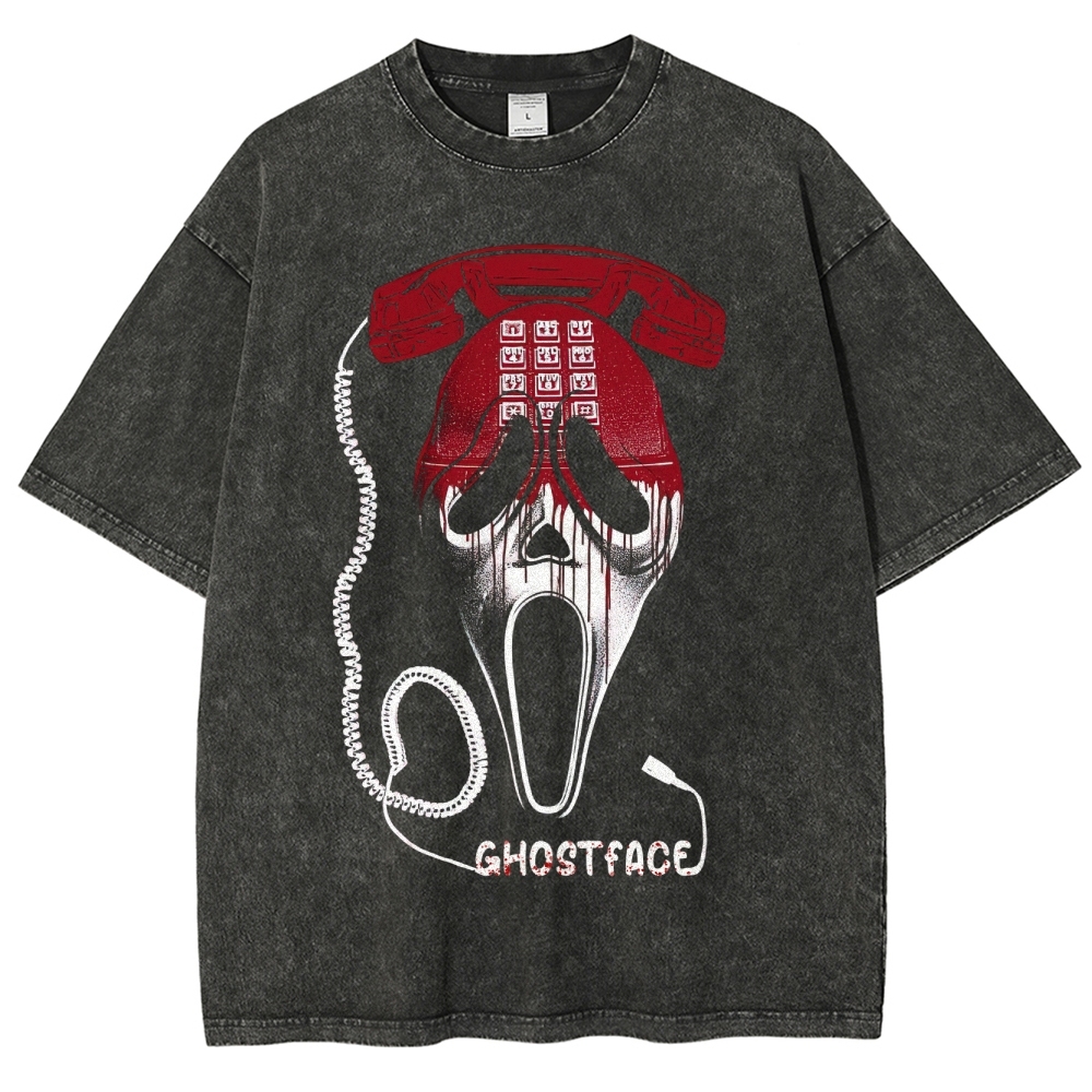 Ghostface Washed T-Shirt 
