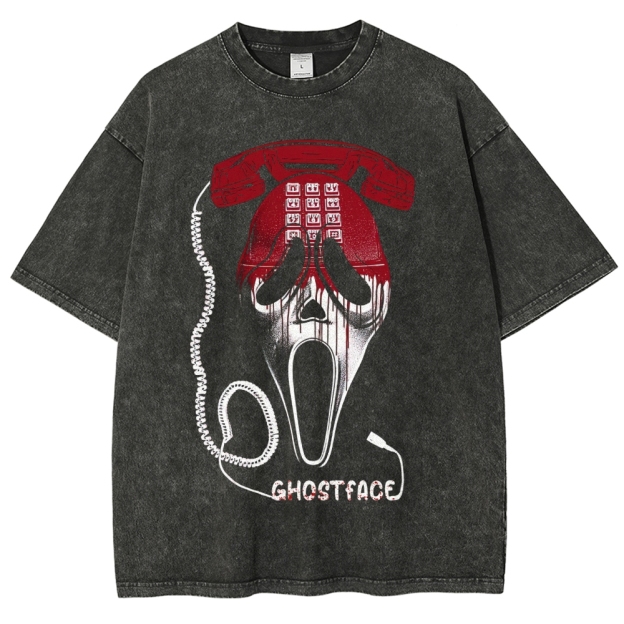 Ghostface Washed T-Shirt 