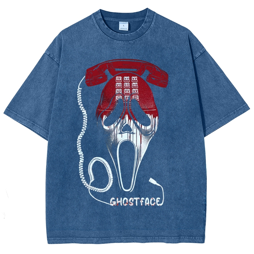 Ghostface Washed T-Shirt 
