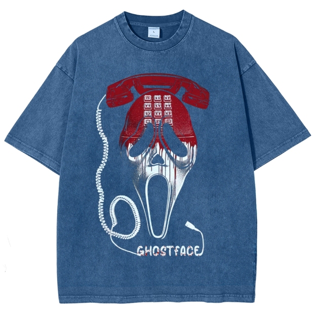 Ghostface Washed T-Shirt 