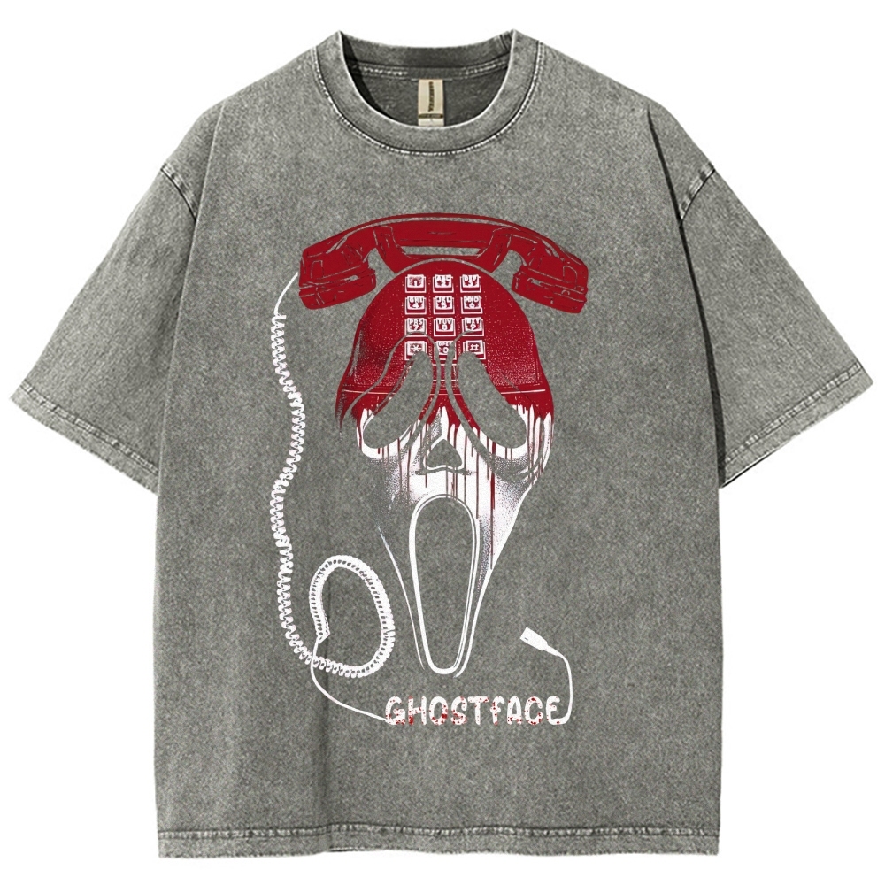 Ghostface Washed T-Shirt 