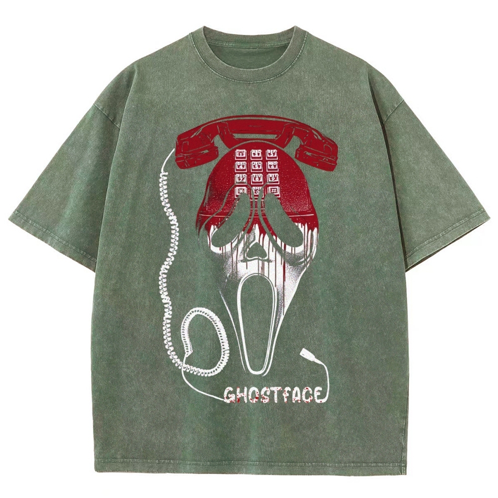 Ghostface Washed T-Shirt 