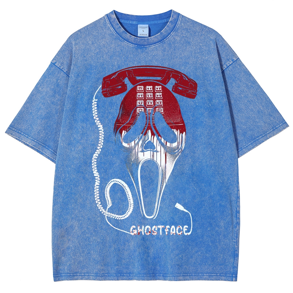 Ghostface Washed T-Shirt 