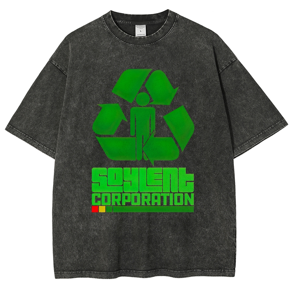 Soylent Corporation Recycle Washed T-Shirt