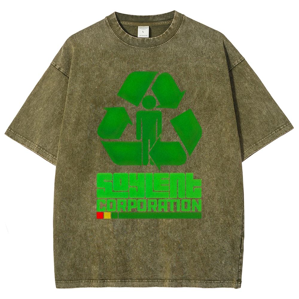 Soylent Corporation Recycle Washed T-Shirt