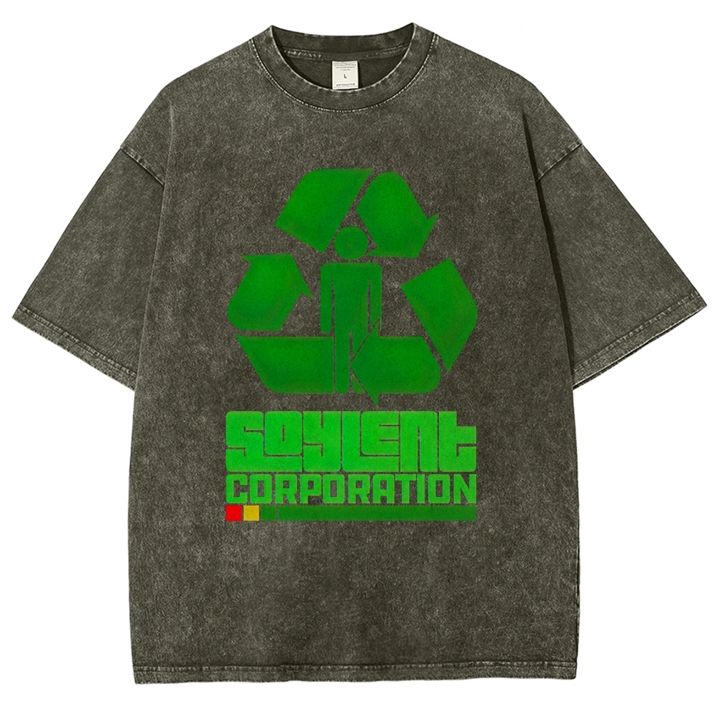 Soylent Corporation Recycle Washed T-Shirt
