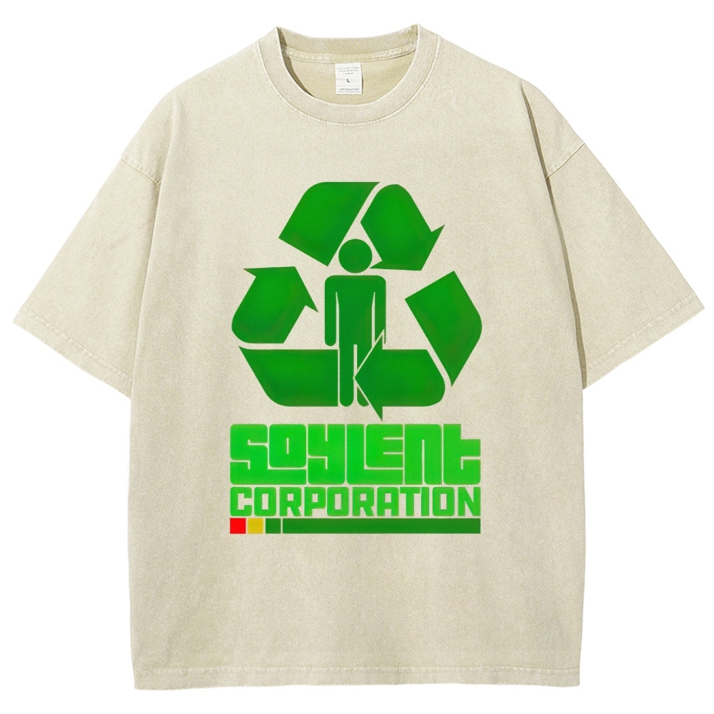 Soylent Corporation Recycle Washed T-Shirt