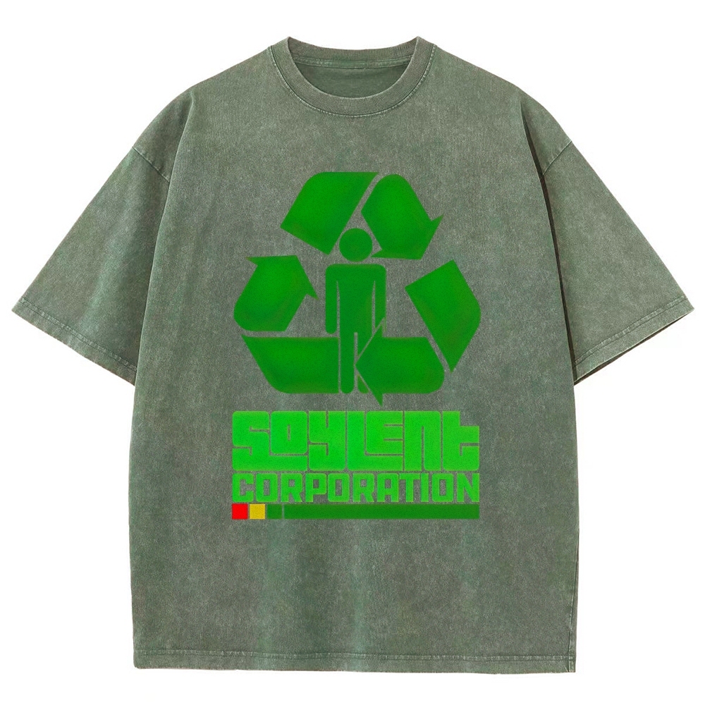 Soylent Corporation Recycle Washed T-Shirt