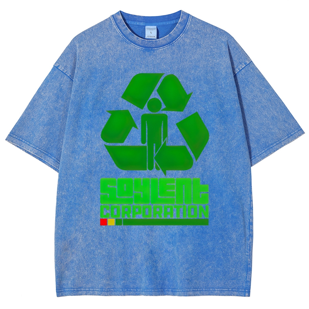Soylent Corporation Recycle Washed T-Shirt