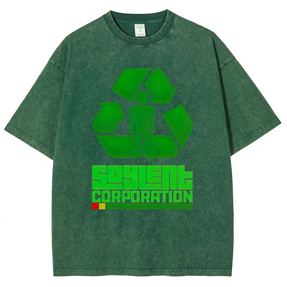 Soylent Corporation Recycle Washed T-Shirt