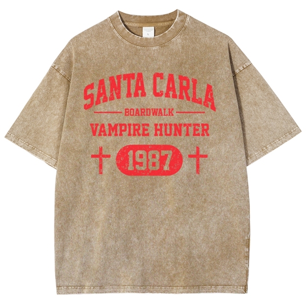 Santa Carla Boardwalk - 1987  Washed T-Shirt 
