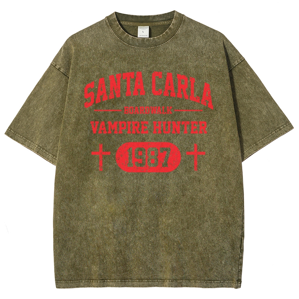 Santa Carla Boardwalk - 1987  Washed T-Shirt 