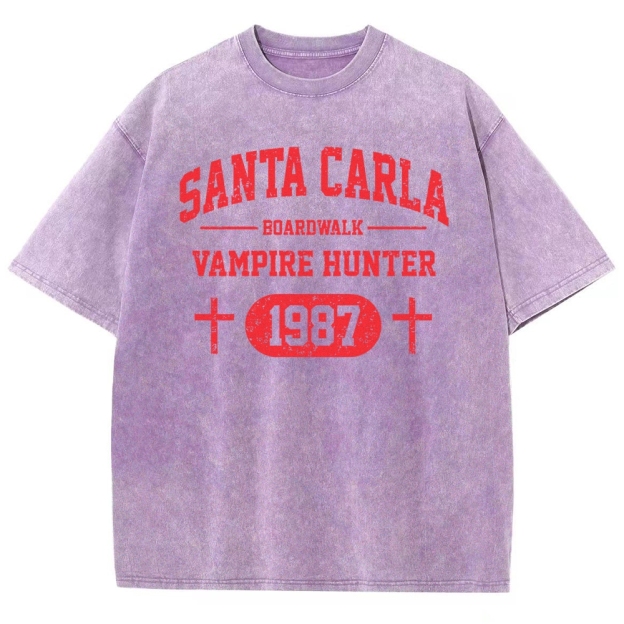 Santa Carla Boardwalk - 1987  Washed T-Shirt 