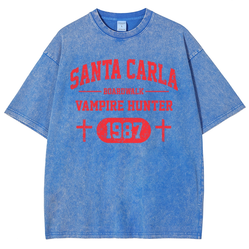 Santa Carla Boardwalk - 1987  Washed T-Shirt 