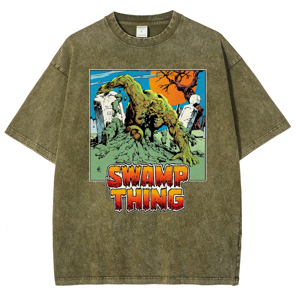 Swamp Thing Washed T-Shirt 