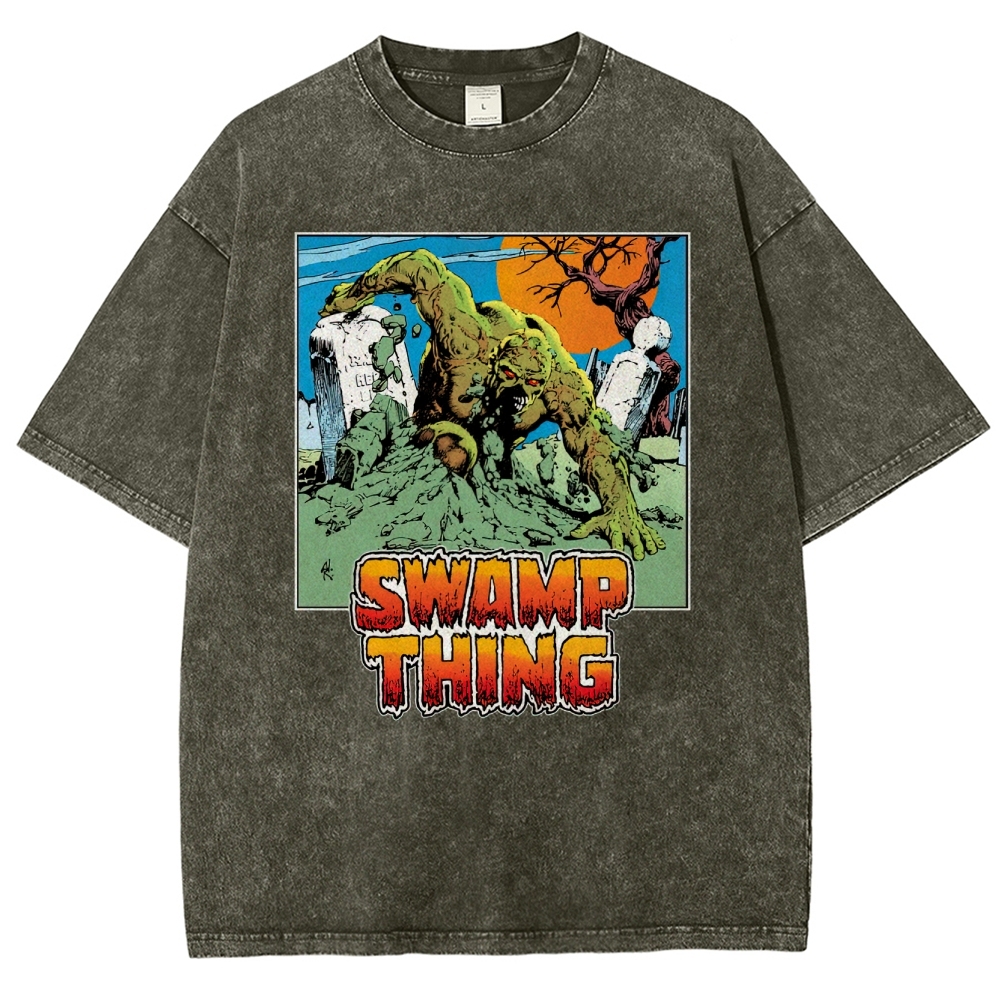 Swamp Thing Washed T-Shirt 