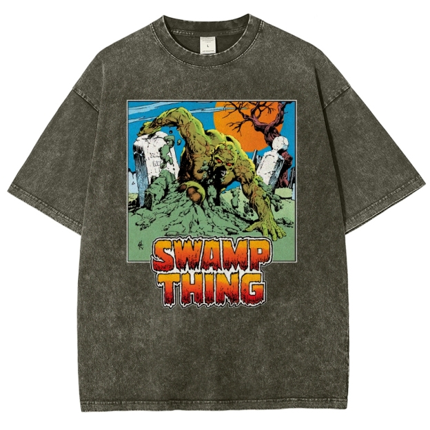 Swamp Thing Washed T-Shirt 
