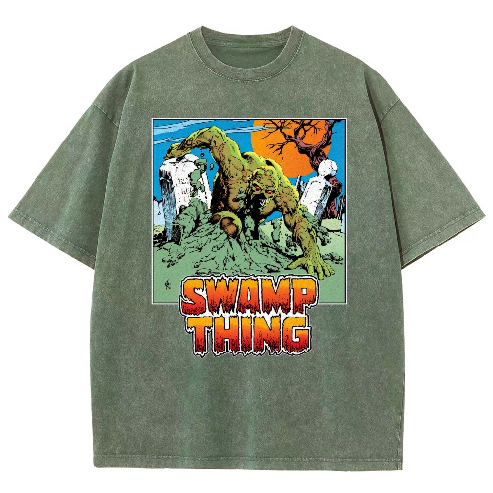 Swamp Thing Washed T-Shirt 