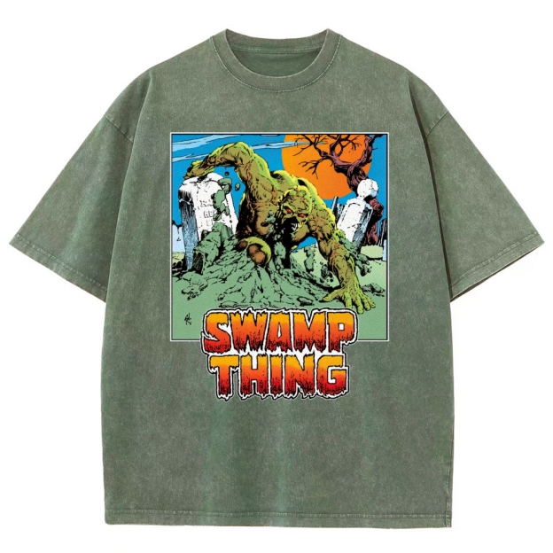 Swamp Thing Washed T-Shirt 