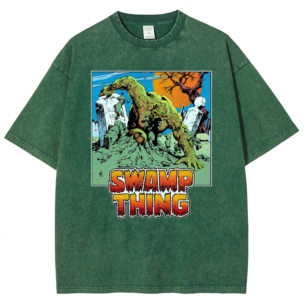Swamp Thing Washed T-Shirt 