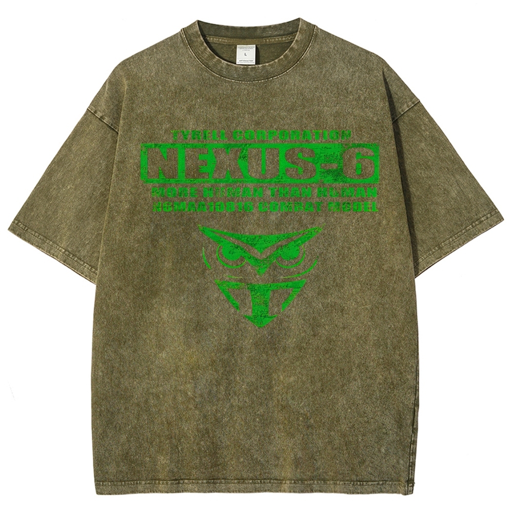 Tyrell Corporation Nexus-6 Combat Model Washed T-Shirt