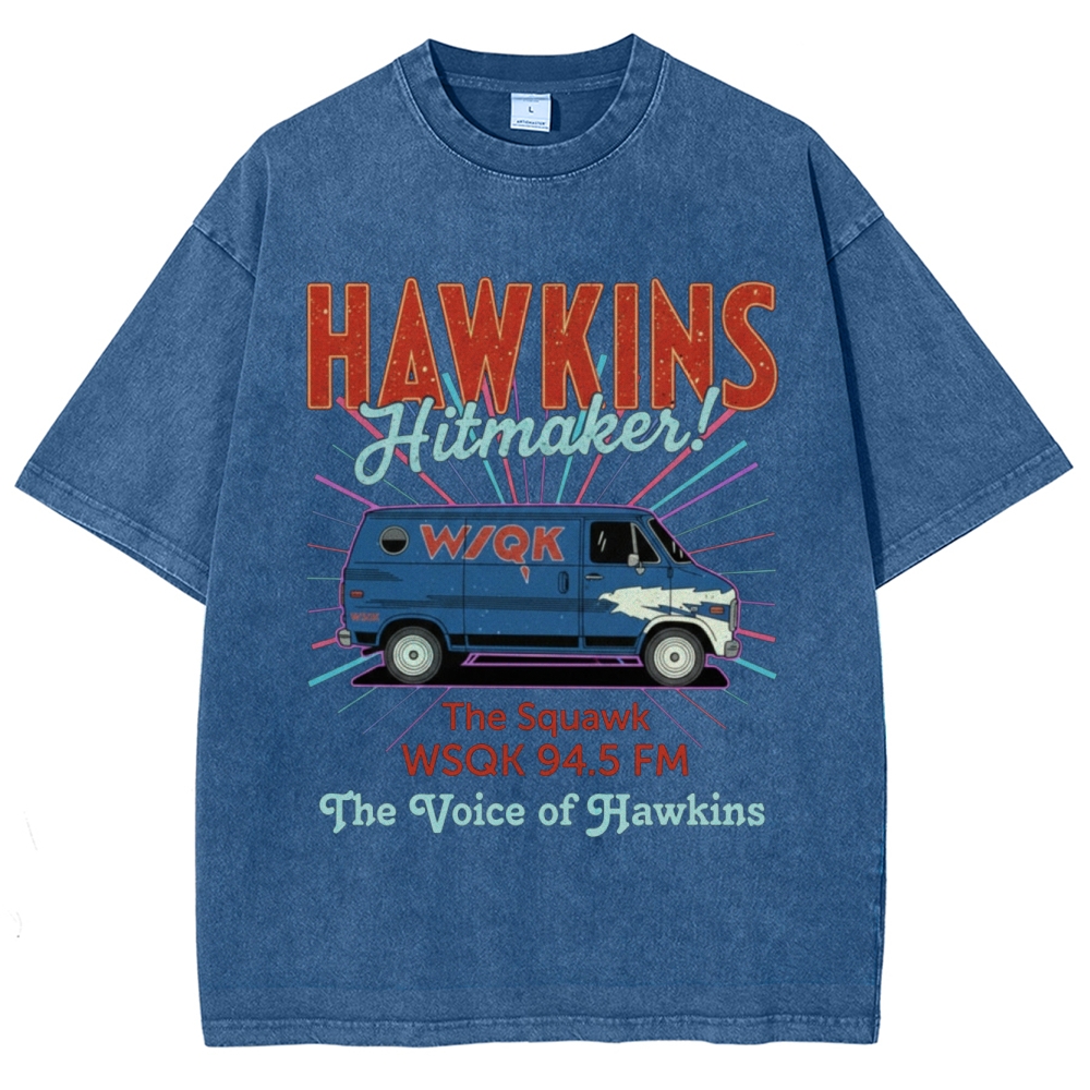 Hawkins Hitmaker WSQK Van Washed T-Shirt
